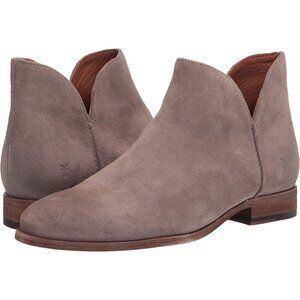 NEW FRYE MELISSA SHOOTIE sz 8.5 SUEDE BOOTIE STONE ANKLE BOOT